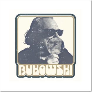 Charles Bukowski ))(( Poet and Novelist Fan Design Posters and Art